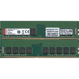 Kingston Technology Server Premier - DDR4-16 Go - DIMM 288 Broches - 2400 MHz / PC4-19200 - CL17-1.2 V - mémoire sans Tampon - E