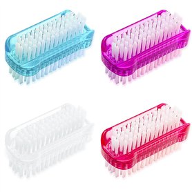zoerbufan 4 Pièces Brosse à Ongles Double Face