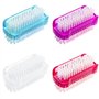 zoerbufan 4 Pièces Brosse à Ongles Double Face