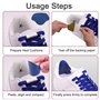 zoerbufan Lot de 30 Réparation de Talon de Chaussure Patch, Auto-Adhésif Protege Talon Chaussure, Patch Réparation Chaussure Aut