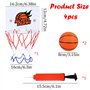 Mini Panier De Basket Chambre Mini Panier De Basket Enfant Mini Office Basketball Jouet De Basketball Enfant avec 2 Balles Et 1 