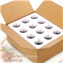 Otauoaea Lot de 12 Mini Vases en Verre, 130ML Petits Récipients à Fleurs Décoratifs Avec Ficelle - Pour Décorations de Table Mod