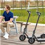 Garde-Boue Arrière en Métal,Garde-Boue Arrière De Scooter Electrique avec des Vis,Garde-Boue Arrière Métal,Garde Boue pour Trott