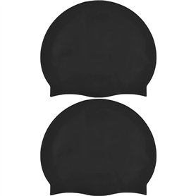 Newaner 2 Pièces Bonnet de Bain en Silicone pour Cheveux Longs