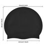 Newaner 2 Pièces Bonnet de Bain en Silicone pour Cheveux Longs, Protection auditive, Revêtement Ripstop pour Le Confort et la ré