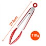 Newaner Pinces de cuisine en Acier inoxydable 9 pouces, Pinces à Barbecue avec embouts en silicone - Pince en silicone de qualit