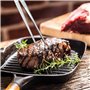 30cm Pinces à barbecue surface de préhension nervurée