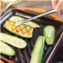 Newaner Pince de cuisine en acier inoxydabl, 30cm Pinces à barbecue surface de préhension nervurée, parfait pour chefs, gourmand