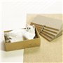 Magrimaxio 5 Pièces Griffoir pour Chat, Griffoir Chats Carton Ondulé, Grattoir Chat Carton 43 X 25.4 X 12.7cm, Griffoirs pour Ch