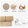 Magrimaxio 5 Pièces Griffoir pour Chat, Griffoir Chats Carton Ondulé, Grattoir Chat Carton 43 X 25.4 X 12.7cm, Griffoirs pour Ch