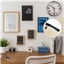 Avesteir 251 Pièces Accroche Tableau Noir, Crochet Pour Cadre Photo Kit avec Tournevis et Vis, Attache Cadre Acier Inoxydable D 