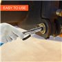 Ceisazira Embout Pompe a Graisse Manuelle, Coupleur Pistolet à Graisse pour Tous Types, Embout Graissage Original G Coupler, Pom