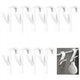 Lectorias10 Pièces Crochet Serviettes Salle de Bain