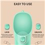 550ml Bouteille d'eau de Voyage antibactérienne de qualité Alimentaire pour Chien et
