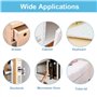 skytowards 214 PCS Transparente Pieds Adhésifs, Butées de Protection en Caoutchouc Anti-Choc Anti-Bruit Amortisseur Porte Placar