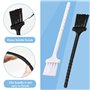 skytowards Kit de Nettoyage de Clavier, 2 Extracteurs de Touches + 2 Brosses de Clavier, Outil de Démontage Expert avec Brosses 