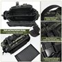 HWSWSH Sac de Pêche en Plein Air Pêche Tissu d'Oxford Extérieur Fishing Bag Multifonctionnel avec Sangles réglables, Grande capa
