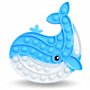 Steemjoey Push It Fidget Toy - Jouet Anti-Stress Baleine pour Enfants et Adultes - Cadeau Parfait pour Soulager l'Anxiété et TDH
