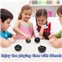 Steemjoey Fidget Toy, Infinite Flip Fun Sensory Fidget Toy Hand Fidget Toy, 3D Ball Toy Fidget, Soulageant l'anxiété du Bout des