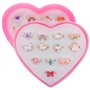 Steemjoey 12 Pièces Bagues pour Enfants