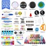 TOPSEAS 365pcs Kit de Couture,Set de Couture,Kit Couture Complet avec Boîte,Aiguilles à coudre,Dé à coudre,Fil pour Voyage Famil