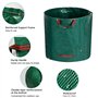 Sacs Poubelle pour Les Déchets de Jardin Feuillage de Pelouse Vert Coupe -Réuti