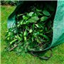 Sacs de Jardin,3 * 272L Sacs à Déchets de Jardin,Sacs Poubelle pour Les Déchets de Jardin Feuillage de Pelouse Vert Coupe -Réuti