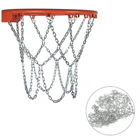 HJYFGJ Basket-Ball en Métal Extérieur Filet de Basket-Ball Filet de Basket galvanisé ilet de Panier de Basket en chaîne Filet Pa
