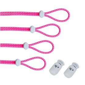 Leshang Lot de 4 sangles élastiques réglables pour lunettes de natation Rose