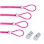 Leshang Lot de 4 sangles élastiques réglables pour lunettes de natation Rose