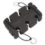 2Pcs Fly Canne à Pêche Barre Porte Support and Portable Magnétique Voiture Tige and Rack Fly Rod Densité de