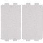 2 pcs plaque mica