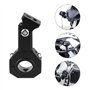 ANBOO Lot de 2 supports de montage pour projecteur, support de fixation réglable en aluminium avec 2 clés, ouverture M5 de 18 mm