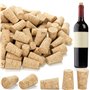 50 Bouchons de Liège Naturel Coniques pour Carafe - Liège Pressé 2
