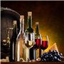 50 Bouchons de Liège Naturel Coniques pour Carafe - Liège Pressé 2,2 x 1,8 x 3,5 cm - Pour Travaux Manuels, Décoration du Vin, B