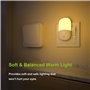 Chenilles Veilleuse LED, Veilleuse Prise Electrique avec Capteur de Lumière, Veilleuse Enfant Plug and Play Lampe Nuit pour Cham