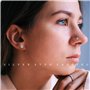 Yorgewd 5 Paires Boucles en Argent Sterling 925 Ensemble pour Femme 8.5mm/10.5mm, 925 Zircon Cubique Clous D'oreilles Hypoallerg
