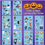 10 Feuilles Fluorescent Tatouage Ephemere Stickers pour Decoration
