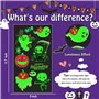 10 Feuilles Tatouage Fluorescent Ephemere pour Enfant
