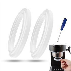 2 Pièces Joint pour DeLonghi Machine à Café Anneau D'étanchéité