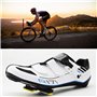 1 paire de crampons pour chaussures de vélo - Avec accessoires de montage (jaune)