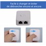 sélecteur de commutateur réseau 2 ports