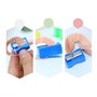 Simple Trou Taille-Crayon,50 PCS Taille-Crayon Plastique Taille Crayon Métal Taille-Crayon Rectangulaire Aille-Crayons Manuel en