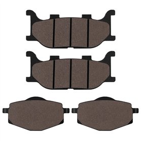 Cyleto Plaquettes de Frein Avant et Arrière pour Yamaha TDR125 TDR 125 1993 1994 1995 1996 1997 1998 1999 2000 2001 2002 2003