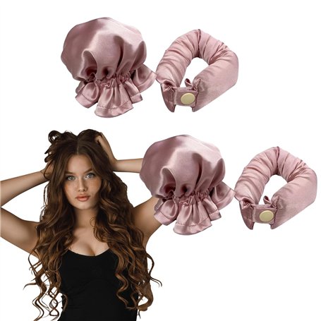 Heatless Hair Curlers en Soie