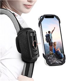Support de téléphone portable d'extérieur avec support amovible