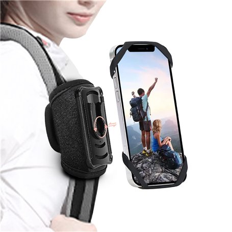 Support de téléphone portable d'extérieur avec support amovible