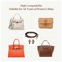 IBOPUXIU Bandouliere pour Sac Longchamp, Sangle Sac Bandouliere Réglable 0.9cm pour Sac à Main Femme, Sangle sans Perforation, I