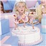 Décoration de gâteau d'anniversaire de fille de ballet