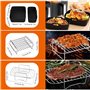 Moule Silicone Air Fryer pour Philips Airfryer Dual Basket 3000 Series
